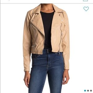 BLANKNYC Denim Faux leather Moto Jacket👌🏼